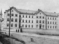 Frankopanska ulica 1863. godine, potok Tuškanac, crkva Svetog Vinka Paulskog